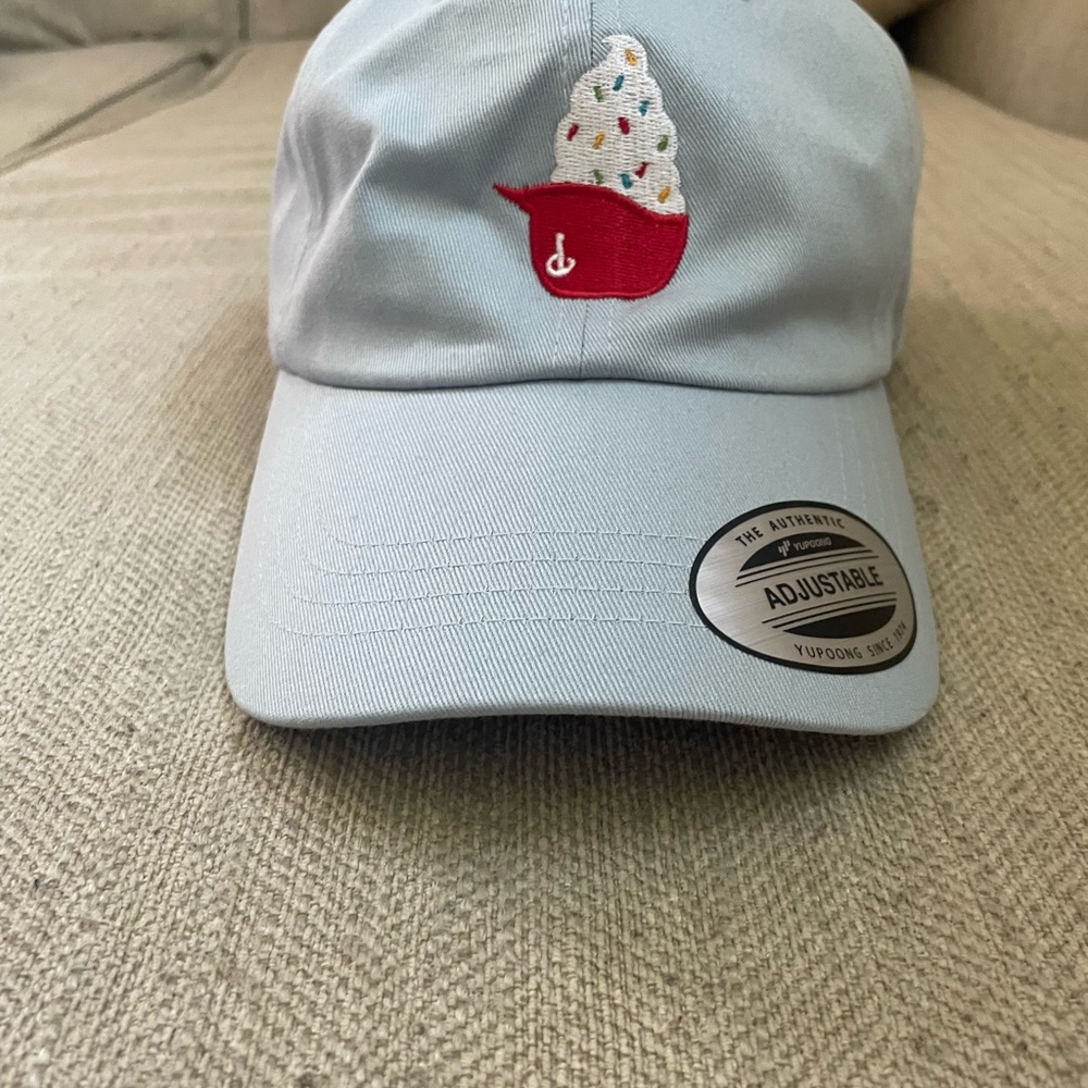Light Blue Phillies Ice Cream Embroidered Cap
